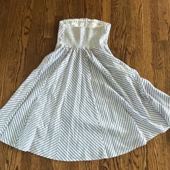 Maeve Strapless A-Line Dress by Anthropologie - Picture 9 of 9